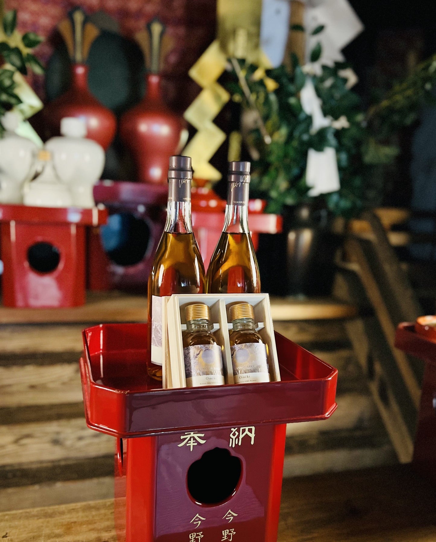 【御神酒】山吹ゴールド 720ml / SACRED VINTAGE SAKE YAMABUKI GOLD