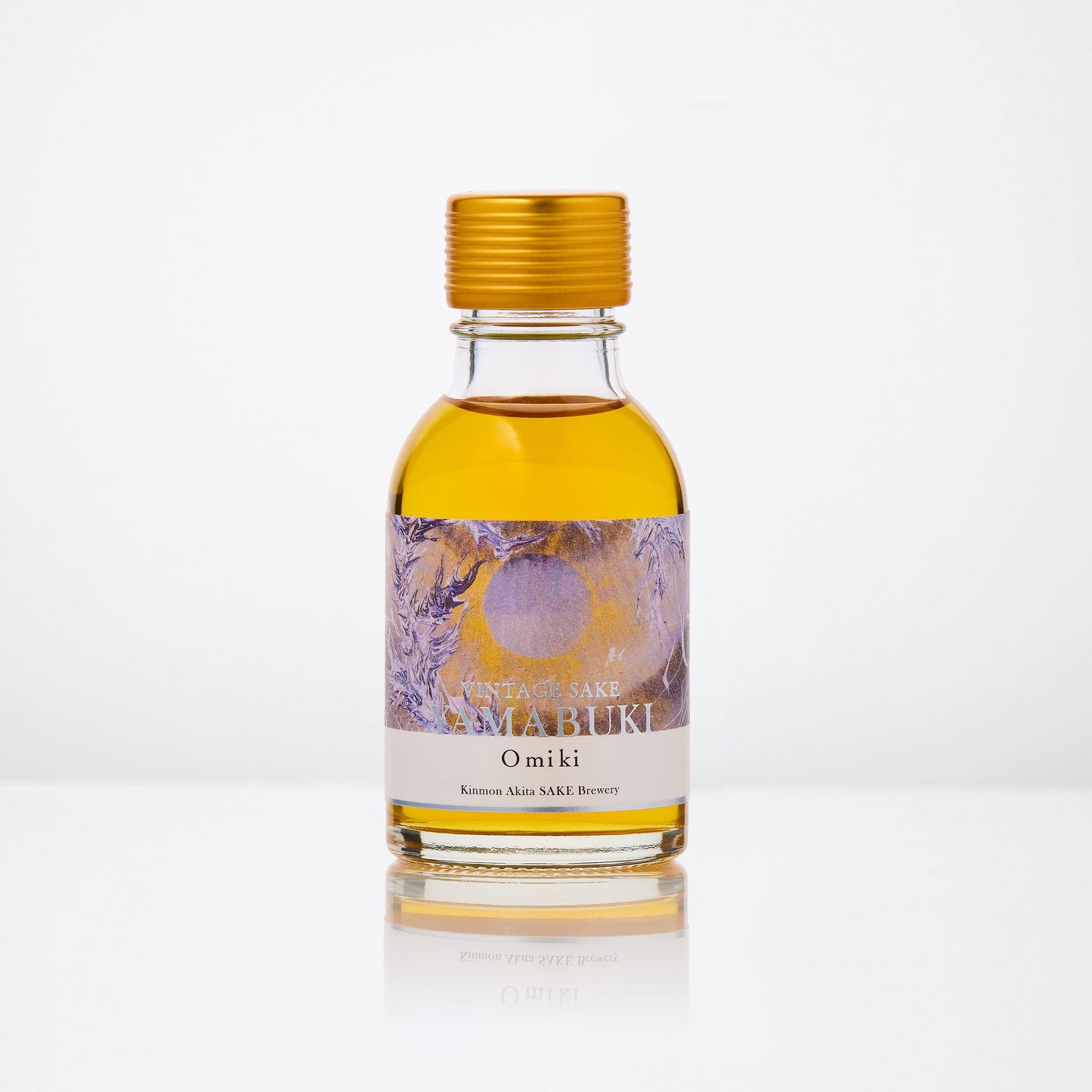 【御神酒】山吹ゴールド100ml 2本セット桐箱入 / SACRED SAKE VINTAGE SAKE YAMABUKI GOLD