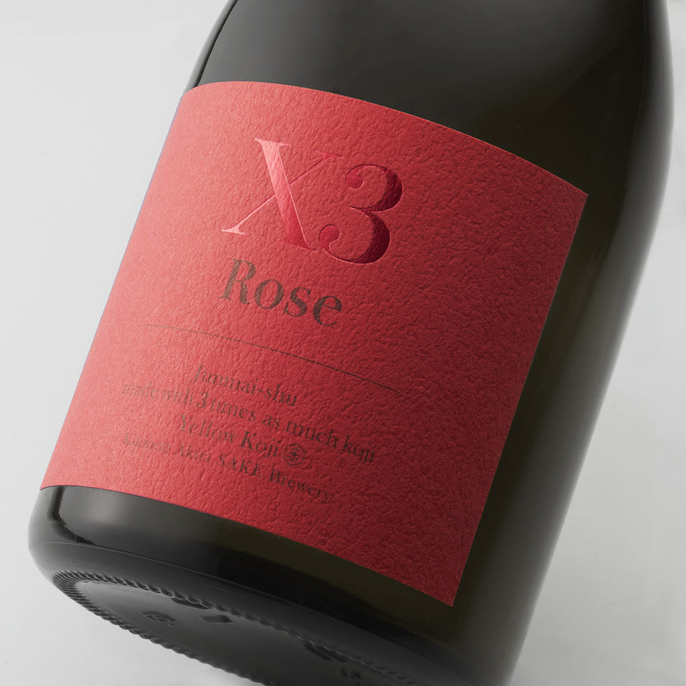 
                  
                    純米原酒 X3 Rose / 300ml
                  
                